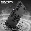 Realme C83 5G protective case illustrating impact drop protection with an impact-resistant frame.