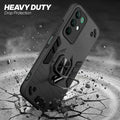 Realme C85 5G protective case illustrating impact drop protection with an impact-resistant frame.