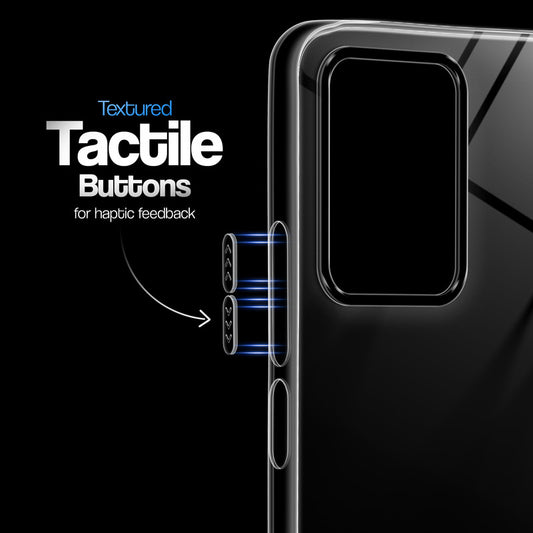 Crystal Clear Anti-Yellow Transparent Back Cover Case With Camera Ring Protection for Redmi Note 12 Pro Plus 5G