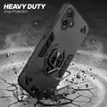Samsung F07 protective case illustrating impact drop protection with an impact-resistant frame.