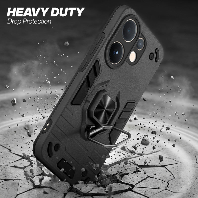  Vivo T4 Pro 5G protective case illustrating impact drop protection with an impact-resistant frame.