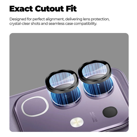 Camera Lens Protector For iQOO Z10x 5G, HD Clear Lens Guard