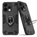 Back view of Oppo Reno 15 5G case highlighting the built-in rotating metal ring holder