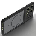 Angled view of Black mobile case for Motorola Moto Edge 70 Pro 5G with proper charging port cutout, speaker holes and strong corner protection.