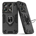 Back view of otorola Signature case highlighting the built-in rotating metal ring holder