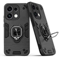 Back view of Oppo Reno 16C 5G case highlighting the built-in rotating metal ring holder