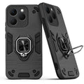 Back view of Realme 15T 5G case highlighting the built-in rotating metal ring holder