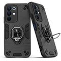 Back view of Realme 15x 5G case highlighting the built-in rotating metal ring holder