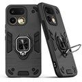 Back view of Realme 16 Pro 5G case highlighting the built-in rotating metal ring holder