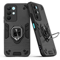 Back view of Realme Narzo 90x 5G case highlighting the built-in rotating metal ring holder