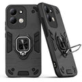 Back view of Redmi 17 5G case highlighting the built-in rotating metal ring holder