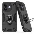 Back view of Redmi Note 17 5G case highlighting the built-in rotating metal ring holder