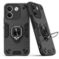 Back view of Redmi Note 17 Pro Max 5G case highlighting the built-in rotating metal ring holder
