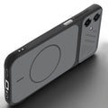 Angled view of Black mobile case for Samsung F07 with proper charging port cutout, speaker holes and strong corner protection.