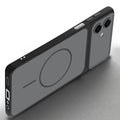 Slim silicone Black phone case for Samsung M07 side angle view showing grip texture and precise cutouts