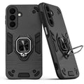 Back view of Samsung M47 5G case highlighting the built-in rotating metal ring holder