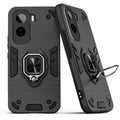 Back view of Vivo T5 Pro 5G case highlighting the built-in rotating metal ring holder