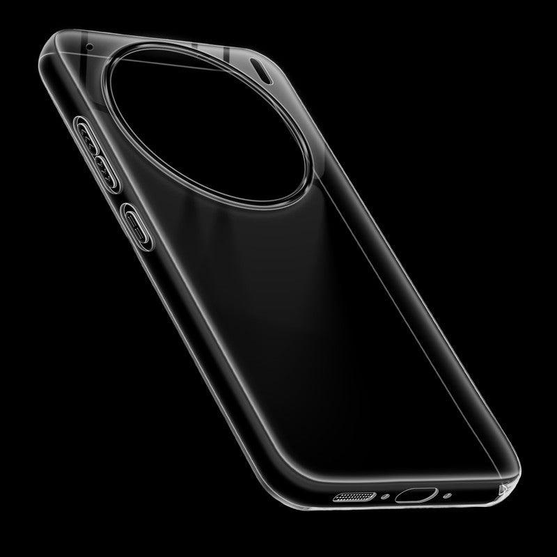 Crystal Clear Anti-Yellow Transparent Back Cover Case With Camera Ring Protection for Vivo X200T 5G
