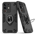Back view of Vivo Y31 Pro 5G case highlighting the built-in rotating metal ring holder