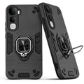 Back view of Vivo Y400 5G case highlighting the built-in rotating metal ring holder