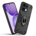 Front and back view of Oppo Reno 16 Pro 5G fitted with a protective case and ring grip