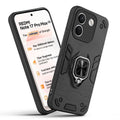 Front and back view of Redmi Note 17 Pro Max 5G fitted with a protective case and ring grip