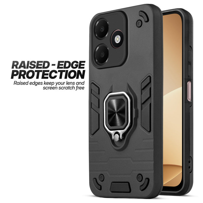 Oppo A6C 4G case showing raised edge protection for camera and screen