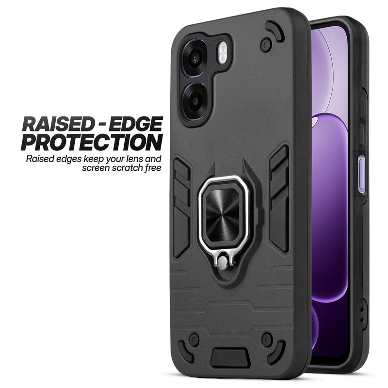 Oppo A6s 5G case showing raised edge protection for camera and screen
