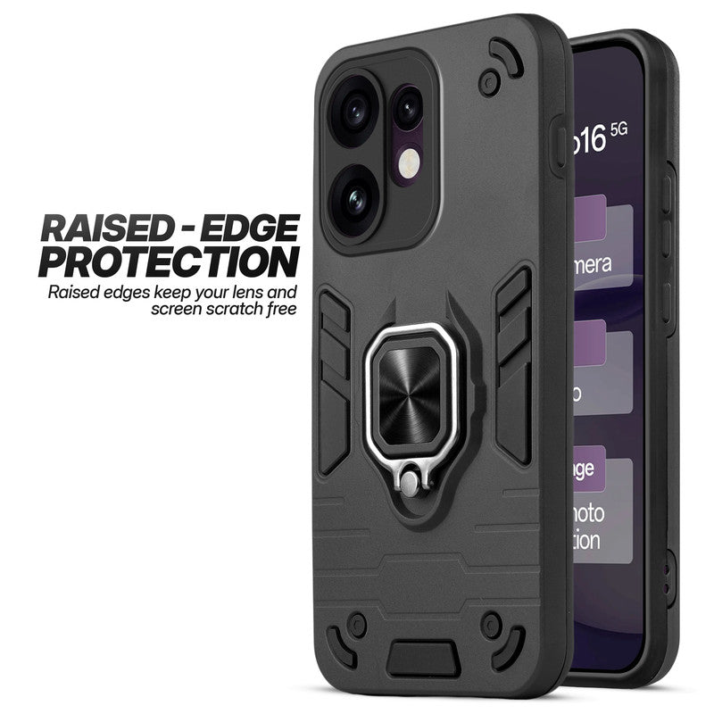 Oppo Reno 16 5G case showing raised edge protection for camera and screen
