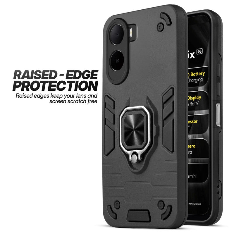 Poco C85x 5G case showing raised edge protection for camera and screen