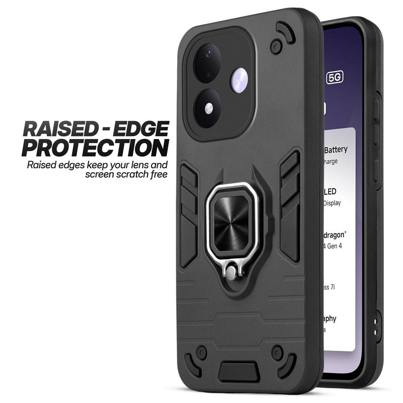 Redmi Note 17 5G case showing raised edge protection for camera and screen