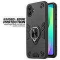 Samsung F07 case showing raised edge protection for camera and screen