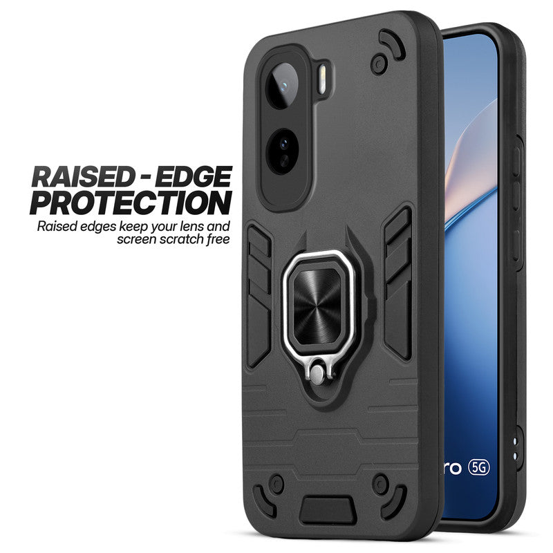 Vivo T5 Pro 5G case showing raised edge protection for camera and screen