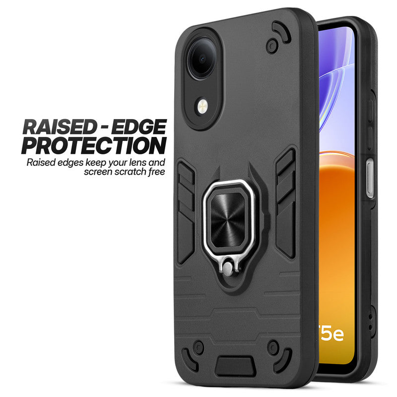 Vivo T5e 5G case showing raised edge protection for camera and screen