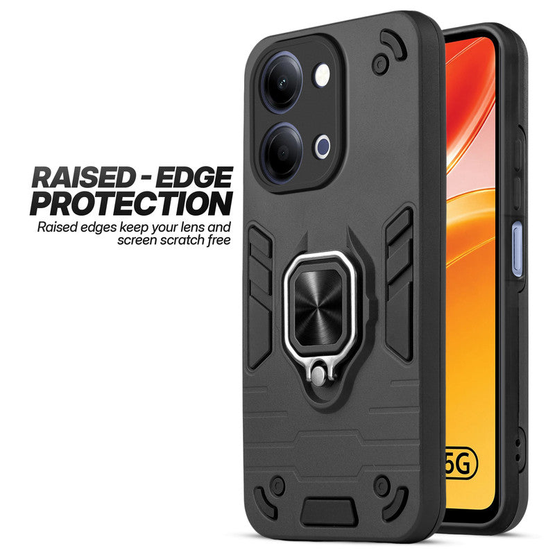 Vivo Y21 5G case showing raised edge protection for camera and screen