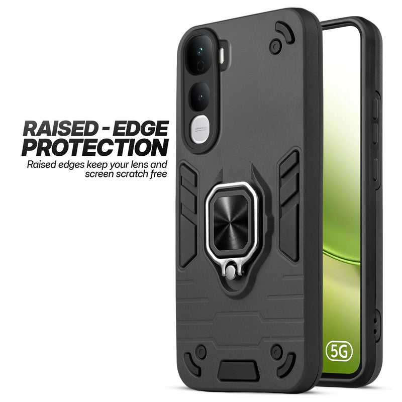 Vivo Y400 5G case showing raised edge protection for camera and screen