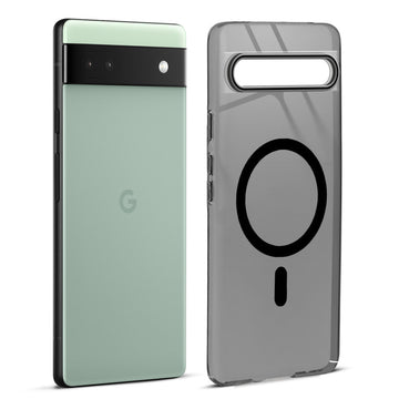 Glossy Hard Magnetic Accessories Support Case Google Pixel 6A