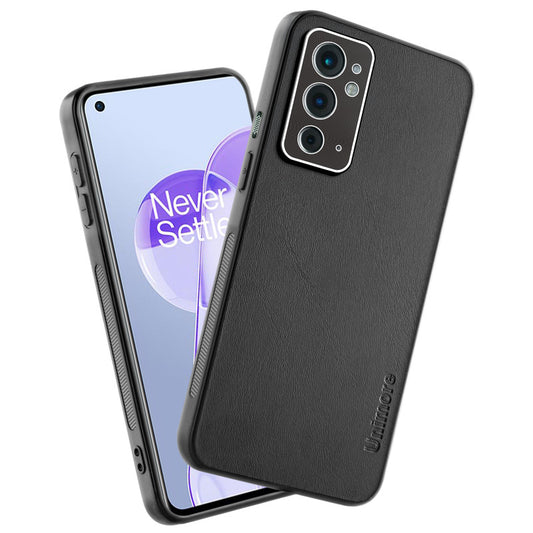 Unimore Leather Hard Case with Shiny Camera Protection For OnePlus 9RT