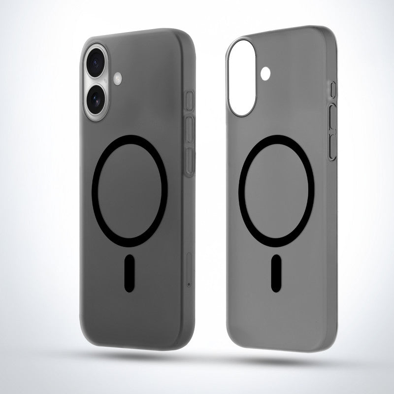 Frosted Slim Wireless Charging Support Case For Apple iPhone 16 Plus
