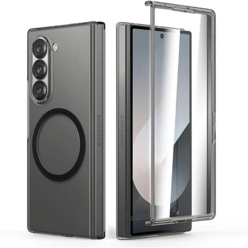 Crystal Clear Hard Back Anti-Yellowing with MagSafe Compatibility Phone Case For Samsung Z Fold 7