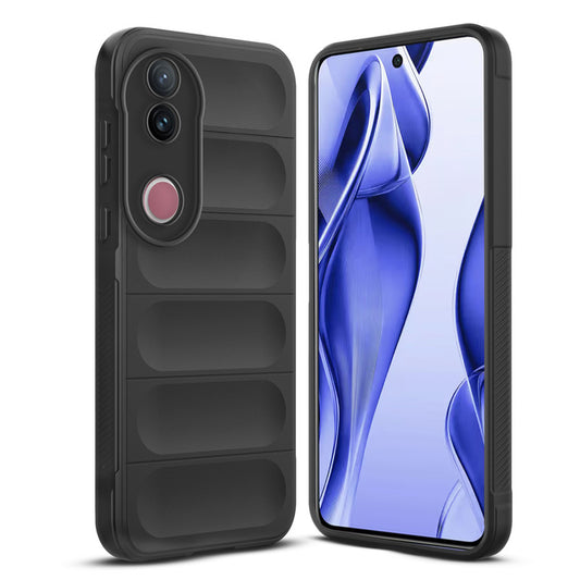 Premium Liquid Silicone Comfort Grip Case for Vivo V50e 5G with Soft Touch Matte TPU