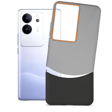 Frosted Case With 2-Cut Interlock For Vivo V29 5G