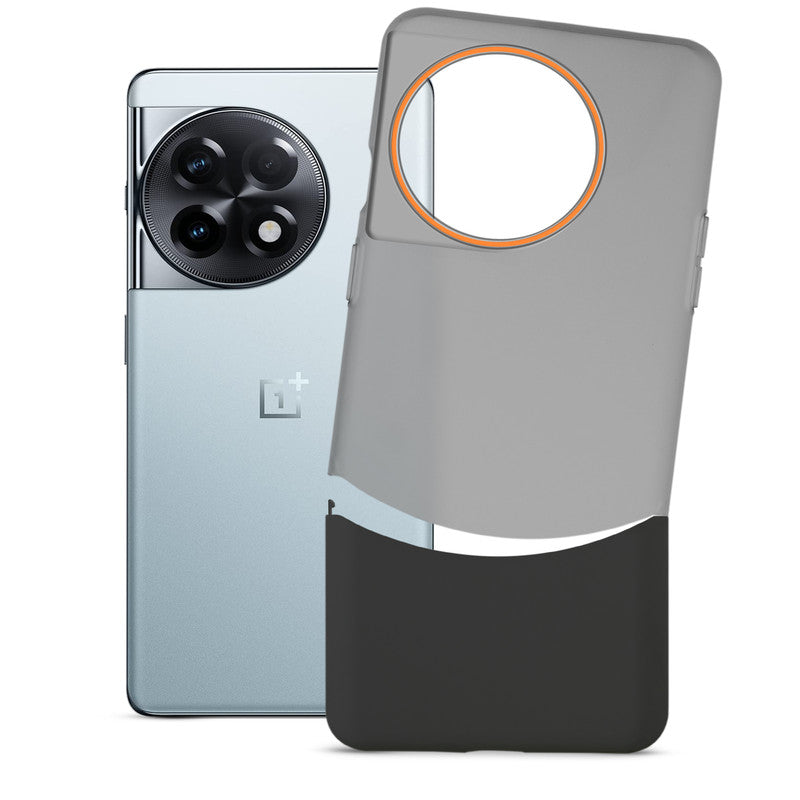 Frosted Case With 2-Cut Interlock For OnePlus 11R 5G