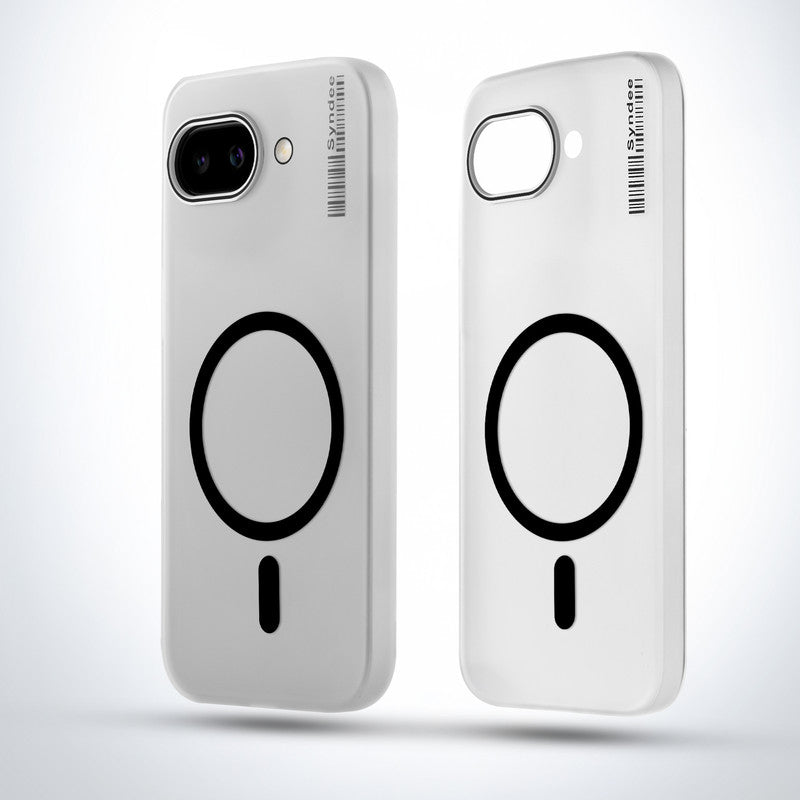 Frosted Sleek Matte Wireless Charging Support Back Cover Case for Google Pixel 9A 5G With Raised Camera Protection