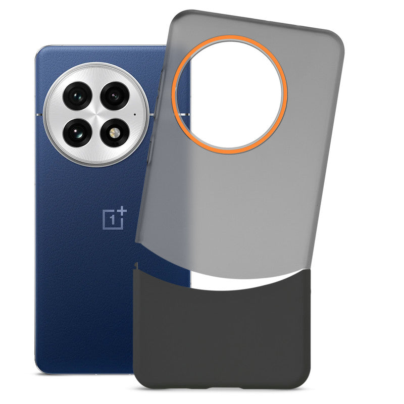 Case Interlocking Frosted Case With 2-Cut Interlock For OnePlus 13 5G
