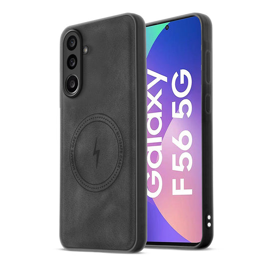 Refined PU Leather Case for Samsung F56 5G