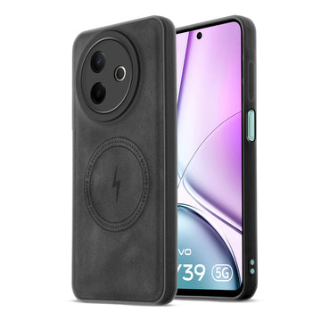 Refined PU Leather Case for Vivo Y39 5G