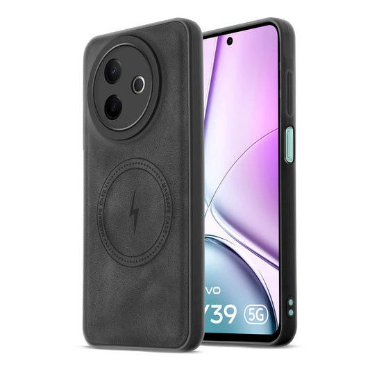 Refined PU Leather Case for Vivo Y39 5G