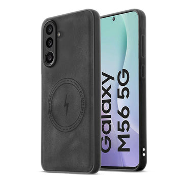 Refined PU Leather Case for Samsung M56 5G