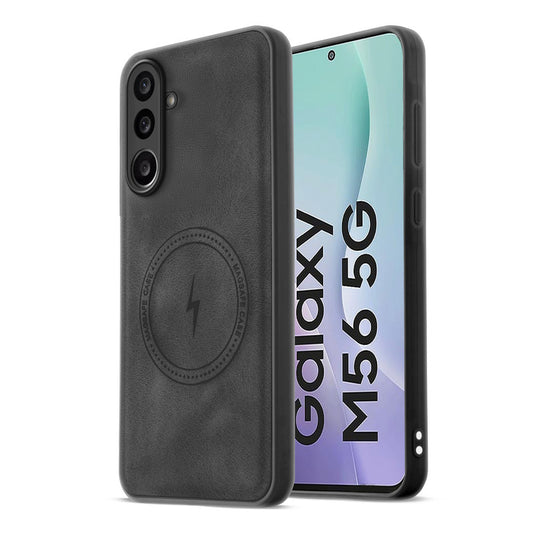 Refined PU Leather Case for Samsung M56 5G